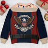 Custom Funny Ugly Sweatshirt - Personalized America 250th Anniversary Christmas Gifts For Husband, Son, Grandson, Brother, Grandpa, Dad, Yourself - A Christmas To Remember