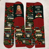 Custom Crew Socks - Personalized Bookish Gifts For Book Lovers, Bookworms, Readers - Books Before Everything