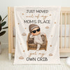 Custom Blanket - Personalized Christmas Baby Shower, Gender Reveal Gifts For New Moms, New Dads, New Parents - From Belly To Crib
