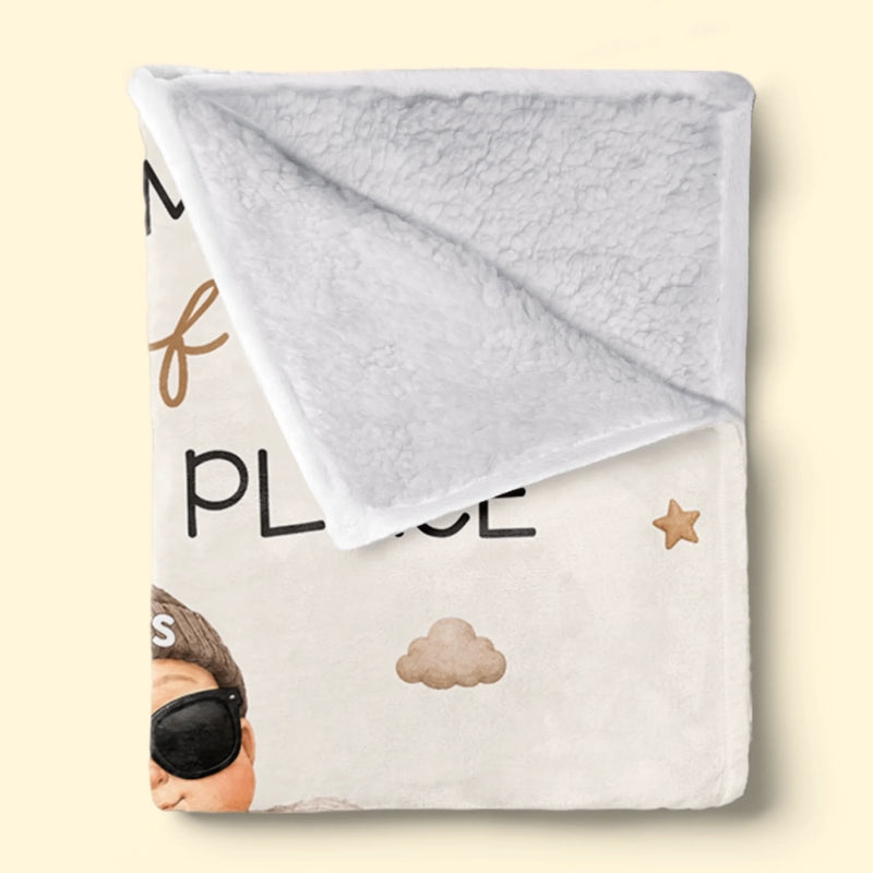 Custom Blanket - Personalized Christmas Baby Shower, Gender Reveal Gifts For New Moms, New Dads, New Parents - From Belly To Crib