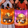 Custom LED Light Bucket Bag - Personalized Halloween Birthday Gifts For Kids - Ready For Trick Or Treat