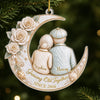 Custom Acrylic Ornament - Personalized Anniversary Christmas Wedding Gifts For Husband And Wife, Him And Her - From This Day To Forever