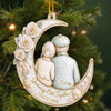 Custom Acrylic Ornament - Personalized Anniversary Christmas Wedding Gifts For Husband And Wife, Him And Her - From This Day To Forever