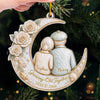 Custom Acrylic Ornament - Personalized Anniversary Christmas Wedding Gifts For Husband And Wife, Him And Her - From This Day To Forever
