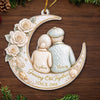 Custom Acrylic Ornament - Personalized Anniversary Christmas Wedding Gifts For Husband And Wife, Him And Her - From This Day To Forever