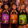 Custom LED Light Bucket Bag - Personalized Halloween Birthday Gifts For Kids - Trick Or Treat Spooky