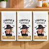 Custom Kitchen Towel - Personalized Halloween Birthday Gifts For Wife, Daughter, Besties, Sisters, Granddaughter, Grandma, Mom, Yourself - Too Glam To Be Scary