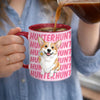 Custom Photo Accent Mug - Personalized Birthday Gifts For Dog Cat Lovers, Dog Dad And Mom, Cat Owners - Warm Sips, Loved Face