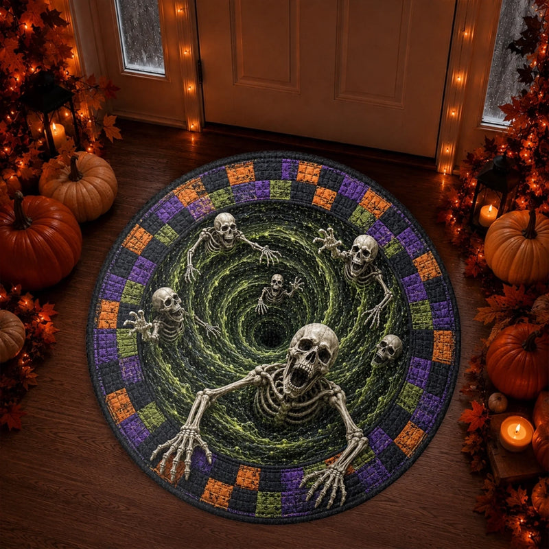 Custom Shaped Doormat - Personalized Halloween Decor Birthday Gifts For Mom, Dad, Brother, Sister - Creep It Real This Night