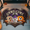 Custom Shaped Doormat - Personalized Halloween Decor Birthday Gifts For Dog Cat Lovers, Dog Dad And Mom, Cat Owners - A Very Spooky Home