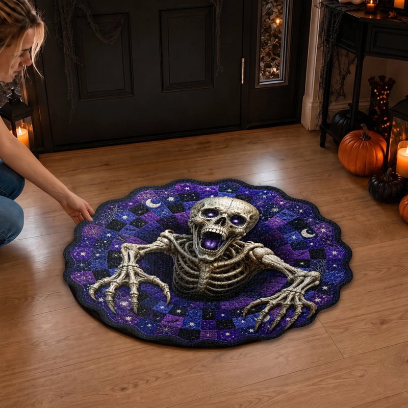 Custom Shaped Doormat - Personalized Halloween Decor Birthday Gifts For Mom, Dad, Brother, Sister - Welcome To The Dark Side