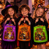 Custom LED Light Bucket Bag - Personalized Halloween Birthday Gifts For Kids - Trick Or Treat, Little Spooky