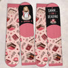 Custom Crew Socks - Personalized Bookish Gifts For Book Lovers, Bookworms, Readers - Pages Before Plans
