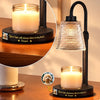 Custom Photo Candle Warmer Lamp - Personalized   Pet Memorial Sympathy Gifts For Dogs, Cats - Angel Paws In Light