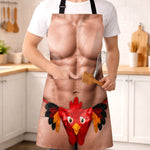 Custom Funny Apron With Pocket - Personalized Birthday Gifts For Men - Built For Good Times