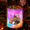 Custom LED Light Bucket Bag - Personalized Halloween  Birthday Gifts For Kids - Tiny Trickster