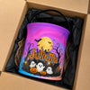 Custom LED Light Bucket Bag - Personalized Halloween  Birthday Gifts For Kids - Tiny Little Trickster