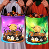 Custom LED Light Bucket Bag - Personalized Halloween  Birthday Gifts For Kids - Tiny Little Trickster