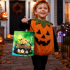 Custom LED Light Bucket Bag - Personalized Halloween  Birthday Gifts For Kids - Tiny Little Trickster