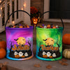 Custom LED Light Bucket Bag - Personalized Halloween  Birthday Gifts For Kids - Tiny Little Trickster