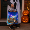 Custom LED Light Bucket Bag - Personalized Halloween  Birthday Gifts For Kids - Tiny Little Halloween Trickster