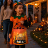 Custom LED Light Bucket Bag - Personalized Halloween  Birthday Gifts For Kids - Tiny Little Halloween Trickster