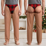 Custom Funny Pajama Pants - Personalized Christmas Birthday Gifts For Husband, Son, Grandson, Brother, Grandpa, Dad, Yourself - Lazy Days In Wild Style