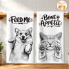 Custom Photo Kitchen Towel - Personalized Birthday Gifts For Dog Cat Lovers, Dog Dad And Mom, Cat Owners - My Pet Needs Me