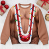 Custom Funny Patriotic Ugly Sweatshirt - Personalized Christmas Birthday Gifts For Husband, Son, Grandson, Brother, Grandpa, Dad, Yourself - Unwrap The Magic Inside Today