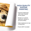 Custom Photo Vertical Poster - Personalized Pet Memorial Sympathy Gifts For Dogs, Cats  - Always Loved, Always Missed