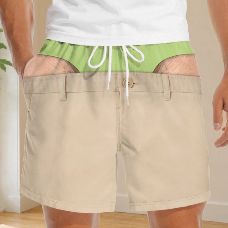 Custom Funny Patriotic Casual Shorts - Personalized  Birthday Gifts For Golf Lovers, Sports Fans, Sports Lovers - Sun Out Buns Out Everyday