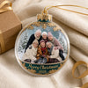 Custom Photo Acrylic Ornament - Personalized Christmas Birthday Gifts For Women, Besties, Sisters, BFF - Good Vibes Hang Here