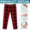 Custom Funny Pajama Pants - Personalized Christmas Birthday Gifts For Husband, Son, Grandson, Brother, Grandpa, Dad, Yourself - Chilly Breeze In The Back