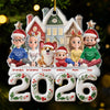 Custom Acrylic Ornament - Personalized Christmas Birthday Gifts For Family, Dog Cat Lovers - Little Moments Big Memories