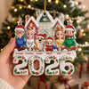 Custom Acrylic Ornament - Personalized Christmas Birthday Gifts For Family, Dog Cat Lovers - Little Moments Big Memories