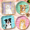 Custom Photo Jewelry Dish - Personalized Birthday Gifts For Dog Cat Lovers, Dog Dad And Mom, Cat Owners - Love Is Four Paws