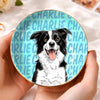 Custom Photo Jewelry Dish - Personalized Birthday Gifts For Dog Cat Lovers, Dog Dad And Mom, Cat Owners - Love Is Four Paws