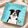 Custom Photo Jewelry Dish - Personalized Birthday Gifts For Dog Cat Lovers, Dog Dad And Mom, Cat Owners - Love Is Four Paws