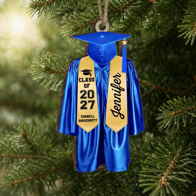 Custom Wood, Acrylic Ornament - Personalized Graduation Christmas Birthday Gifts For Brothers, Sisters, Siblings - Be The Best Of Whatever You Are