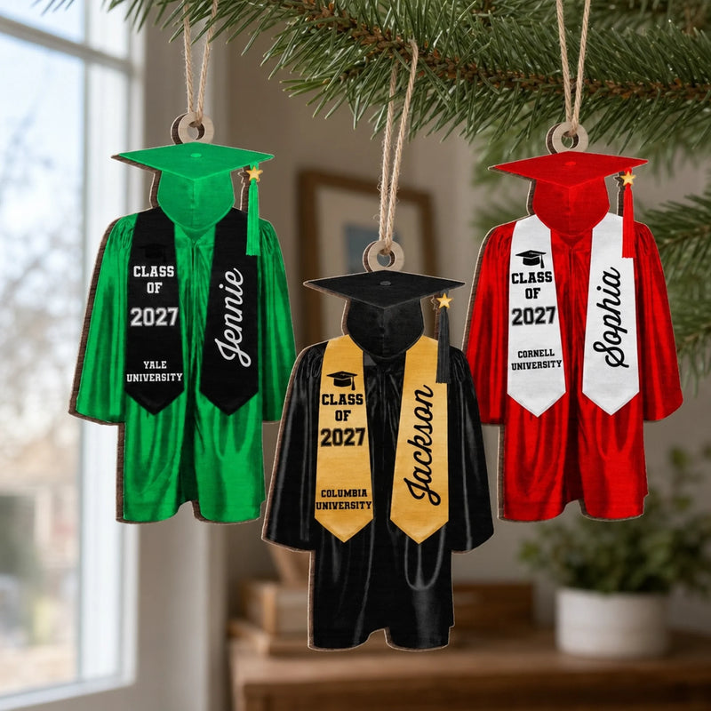 Custom Wood, Acrylic Ornament - Personalized Graduation Christmas Birthday Gifts For Brothers, Sisters, Siblings - Be The Best Of Whatever You Are