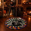 Custom Shaped Doormat - Personalized Halloween Decor Birthday Gifts For Mom, Dad, Brother, Sister - Spooky Nights Together