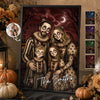 Custom Photo Clown Portrait Vertical Poster - Personalized Halloween Decor Birthday Gifts For Mom, Dad, Brother, Sister - Just A Bunch Of Boo Crew