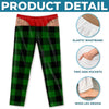 Custom Funny Pajama Pants - Personalized Christmas Birthday Gifts For Husband, Son, Grandson, Brother, Grandpa, Dad, Yourself - Holiday Look Gone Wild