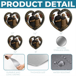Custom Shaped Metal Sign - Personalized Anniversary Wedding Gifts For Husband, Wife, Couple - Forever To Go