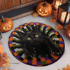 Custom Photo Shaped Doormat - Personalized Halloween Decor Birthday Gifts For Dog Cat Lovers, Dog Dad And Mom, Cat Owners - Haunted Entrance, Sweet Pet
