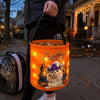 Custom LED Light Bucket Bag - Personalized Halloween Birthday Gifts For Dog Cat Lovers, Dog Dad And Mom, Cat Owners - Trick Or Treat, Paws