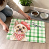 Custom Photo Pet Feeding Mat - Personalized Birthday Gifts For Dog Cat Lovers, Dog Dad And Mom, Cat Owners - Fur Baby, Sweet Love
