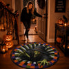 Custom 3D Witch Vortex Rug - Personalized Spooky Halloween Decor - Spooky Season