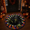 Custom 3D Octopus Vortex Rug - Personalized Spooky Halloween Decor - Spooky Season