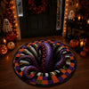 Custom 3D Octopus Vortex Rug - Personalized Spooky Halloween Decor - Spooky Season